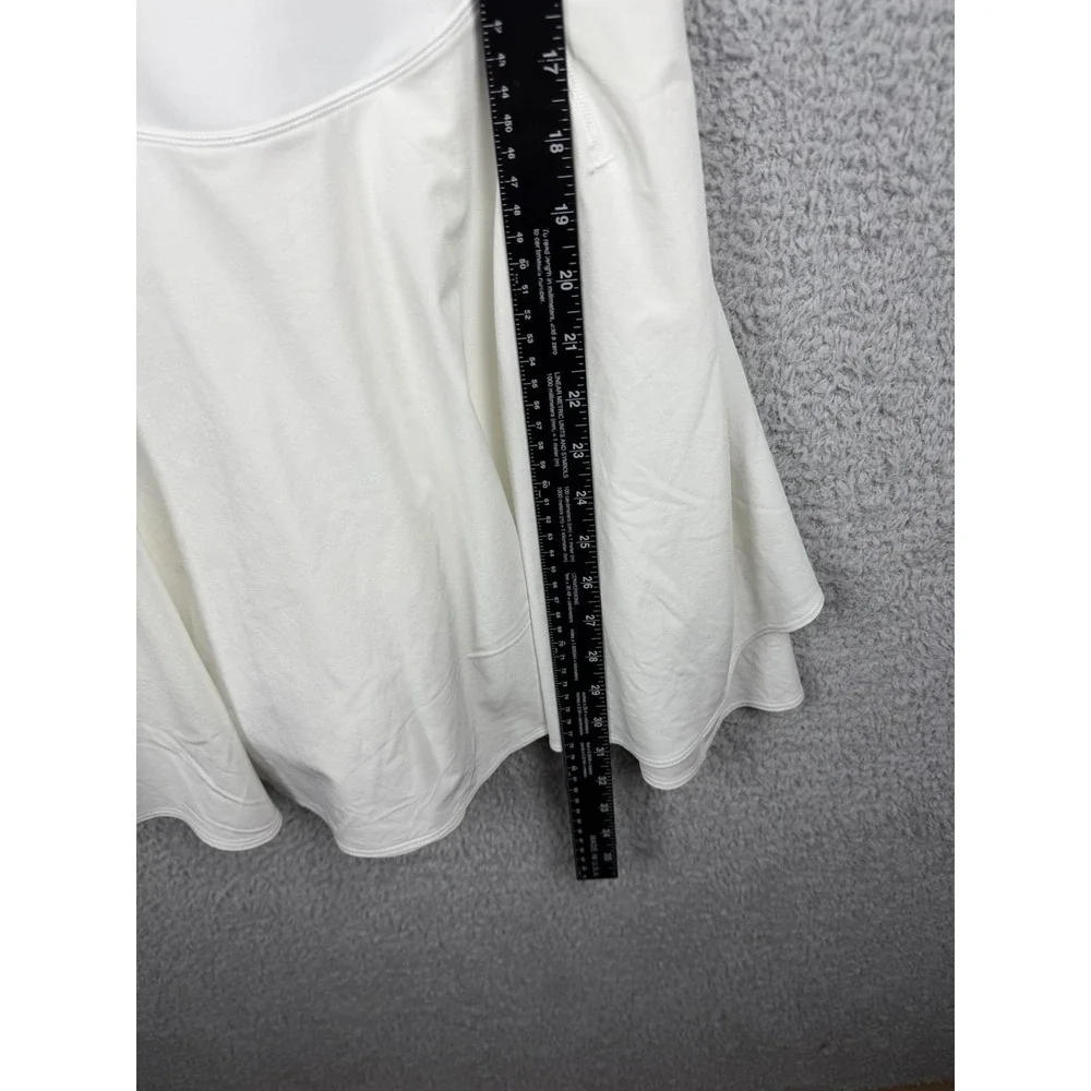 NWT Lululemon Court Crush White Tennis Dress with Built-In Shorts Sz 6 Racerback